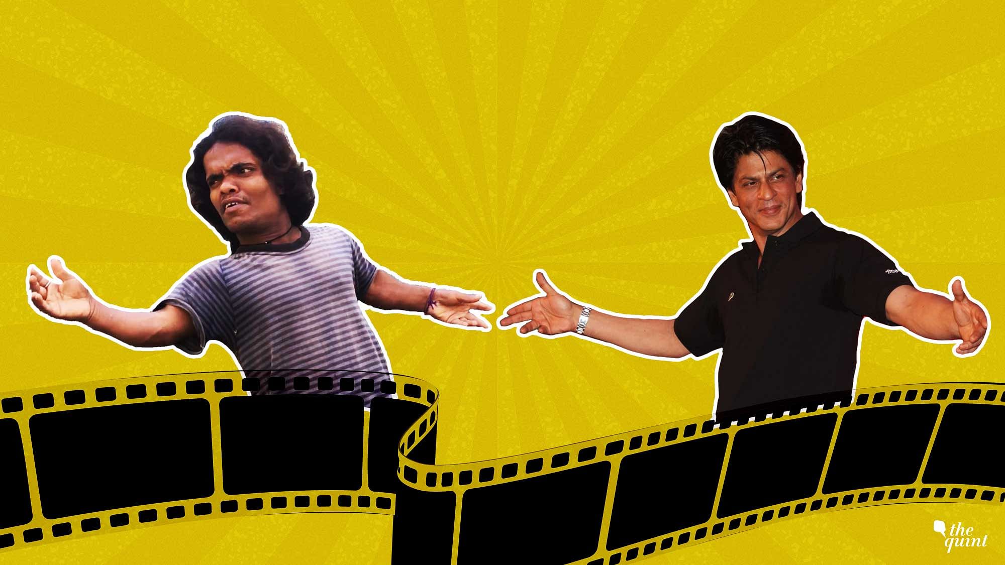 Ranjit Das may be vertically-challenged, but he loves to imitate Shah Rukh Khan.