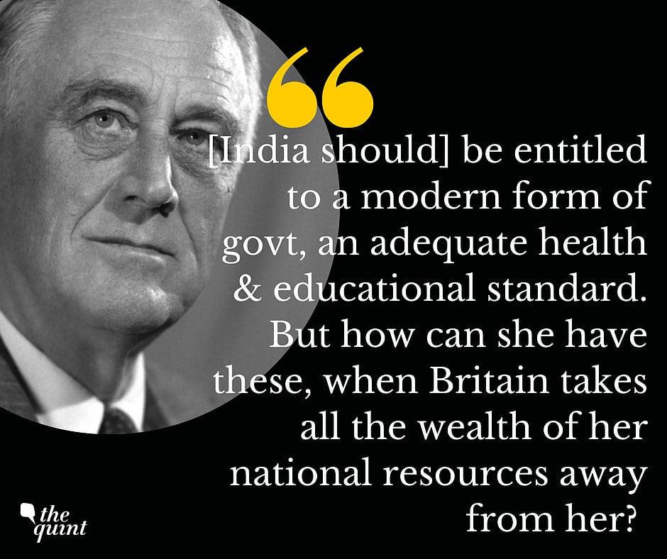 FDR on his aspirations for the Indian people.