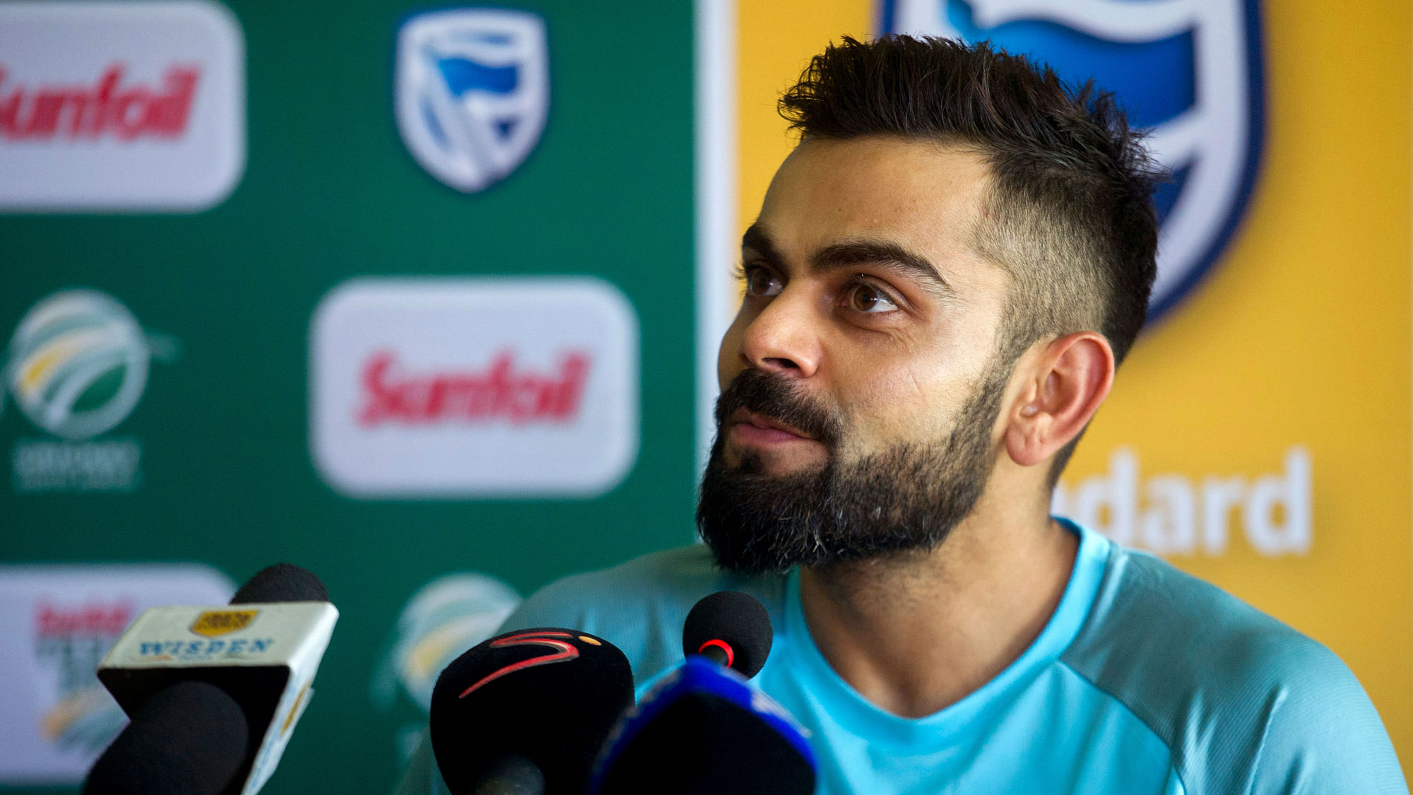 Virat Kohli addressed the media after India lost the first Test to South Africa.