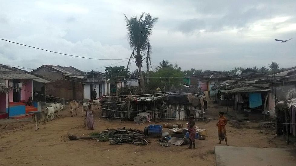 The fishing hamlet of Golabandha was severely damaged after Cyclone Phailin.