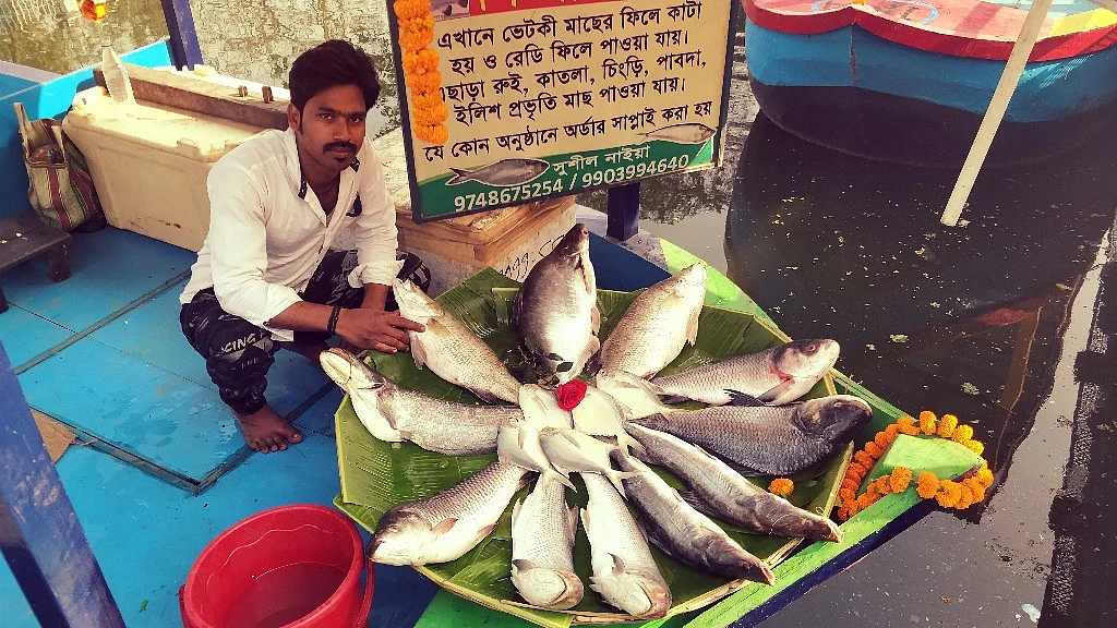 Bappa Nayyar has been running the fish business for 30 years.