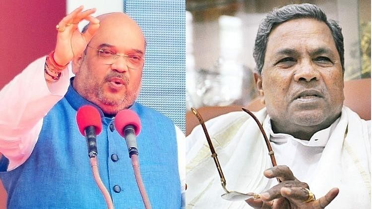 A new Twitter war has broken out between Karnataka Chief Minister Siddaramaiah and BJP National President Amit Shah.