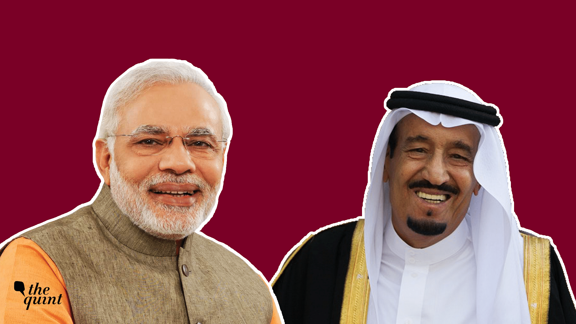Indian Prime Minister Narendra Modi (L) and King Salman (R) who is likely to visit India later this year