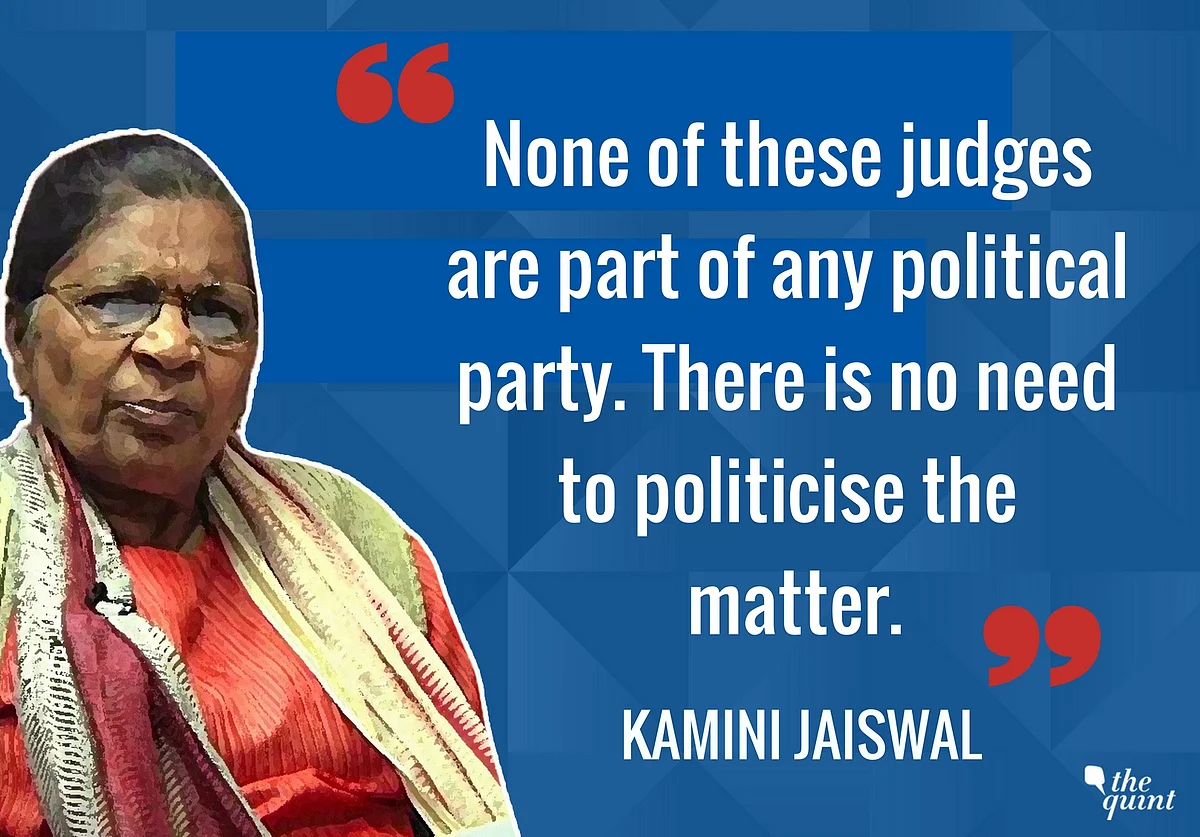‘What Option Did They Have?’: Kamini Jaiswal on SC Judges’ Dissent