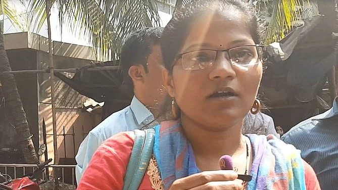 Divya Gowade has to pay back a loan taken for her son’s education.