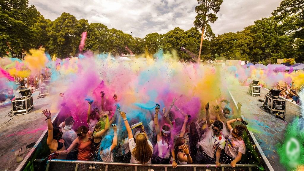 The Festival of Colours.