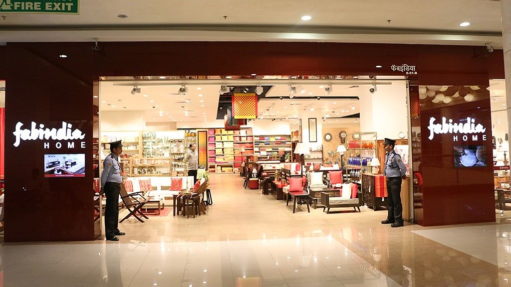 Image of a fabindia store used for representaton.