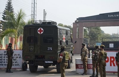 2 killed, JCO's daughter injured as militants storm army camp in Jammu