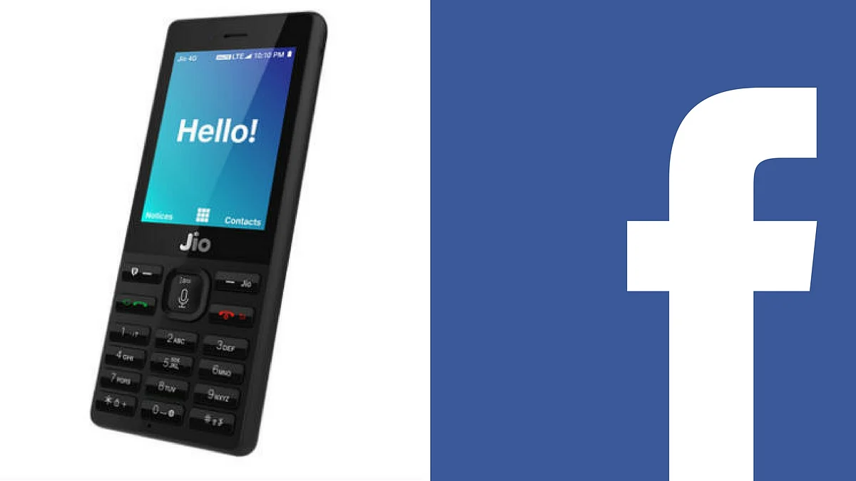 Facebook has been customised to work on Kai OS for the device. 