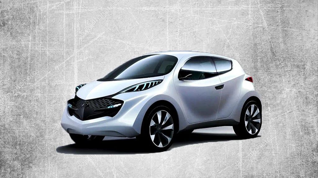 An illustration of the Hyundai Santro Concept.