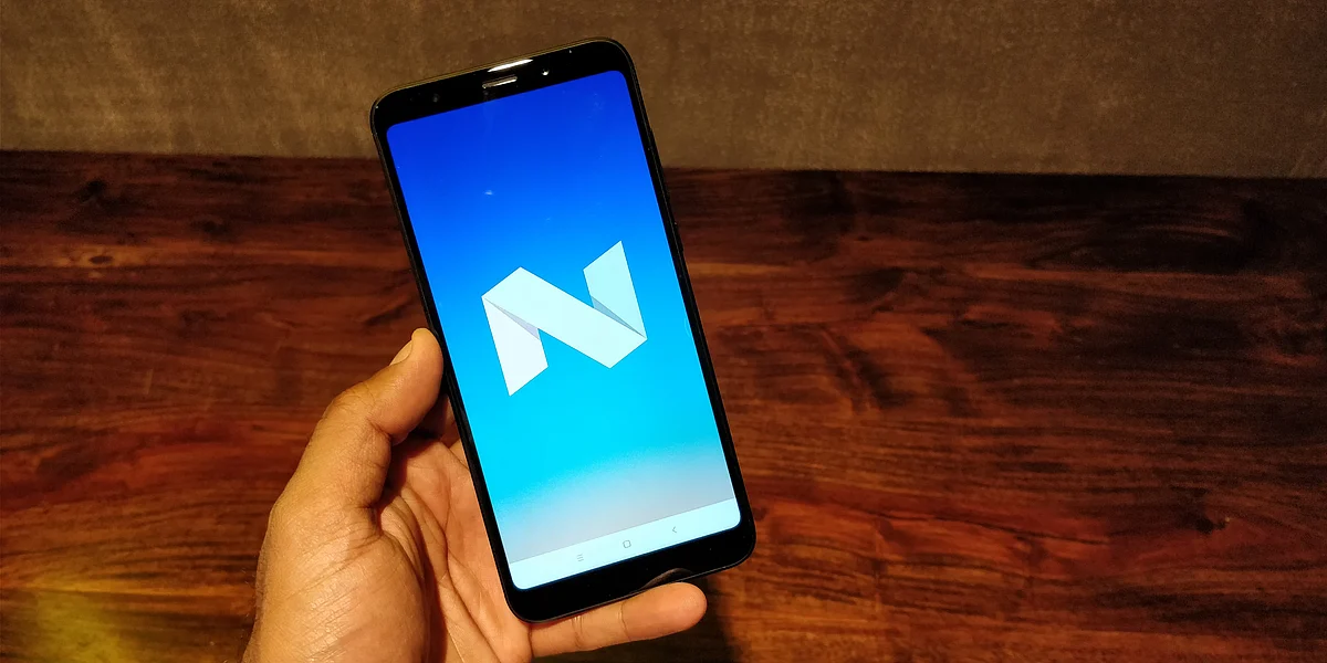 The Redmi Note 5 runs on Android 7.1.2 Nougat