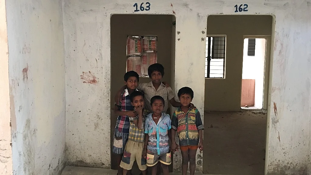 Many of the houses at Bheemanakuppe in Bengaluru do not have doors and windows.