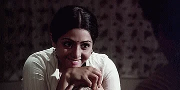 Only Sridevi could pull off this character, so effortlessly. 