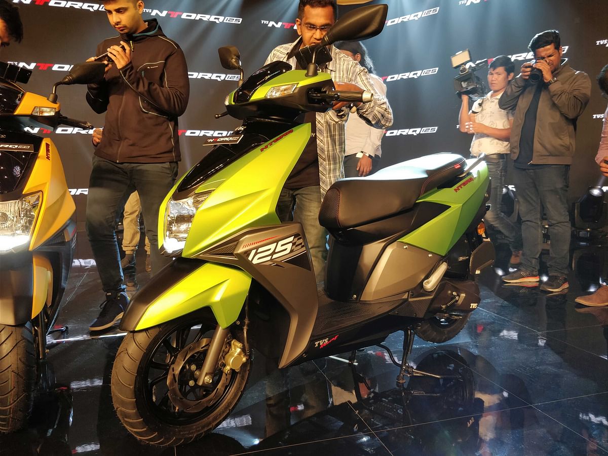 TVS Ntorq 125cc scooter launched in India at Rs 58,750. 