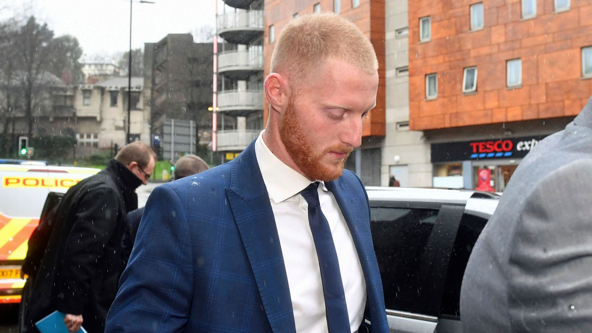 Ben Stokes has pleaded not guilty to a charge of affray.