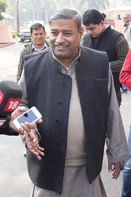 BJP MP Vinay Katiyar. (Photo: Amlan Paliwal/IANS)