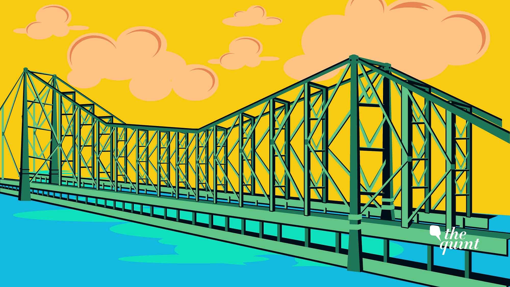 Open  Drawing Of Howrah Bridge PNG Image  Transparent PNG Free Download  on SeekPNG