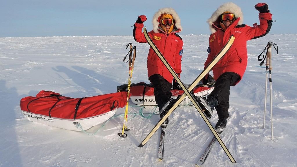 They are the first twins and siblings (and youngest women ever) to have scaled all Seven Summits.