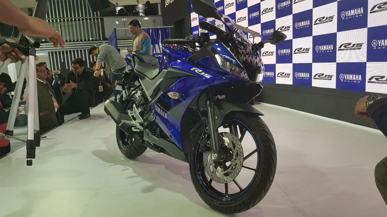 The new R15 Ver. 3.0 launched at Auto Expo 2018