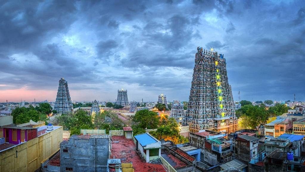 At least 30 shops were damaged in the fire that broke out in the complex of the Meenakshi Amman Temple on Friday night.