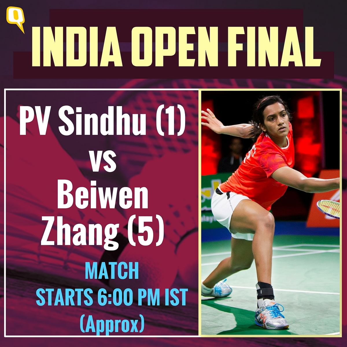 Defending champion PV Sindhu defeated Thailand’s Ratchanok Inthanon in semi-final of the India Open.