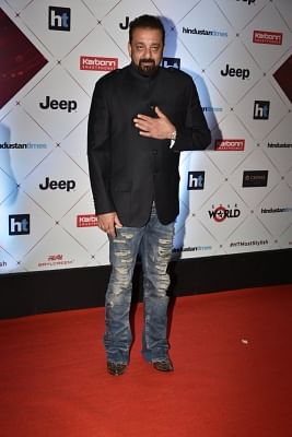 Mumbai: Actor Sanjay Dutt at the red carpet of "HT India