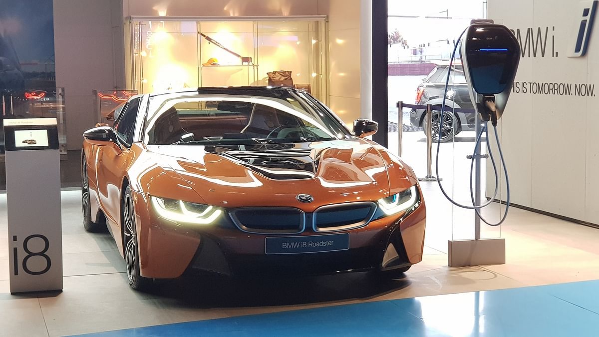 BMW also showcased its electric i3 and i8 roadsters besides its range of performance sedans at Auto Expo 2018. 