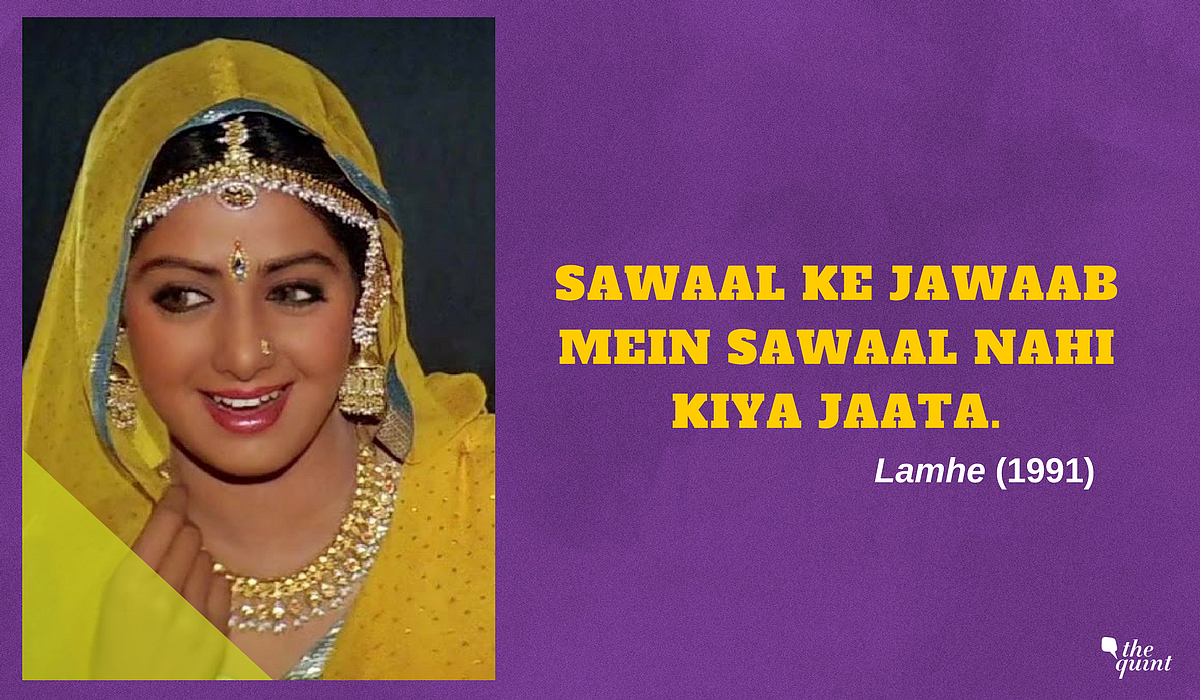 Sridevi Dialogues that We Can’t Get Enough Of