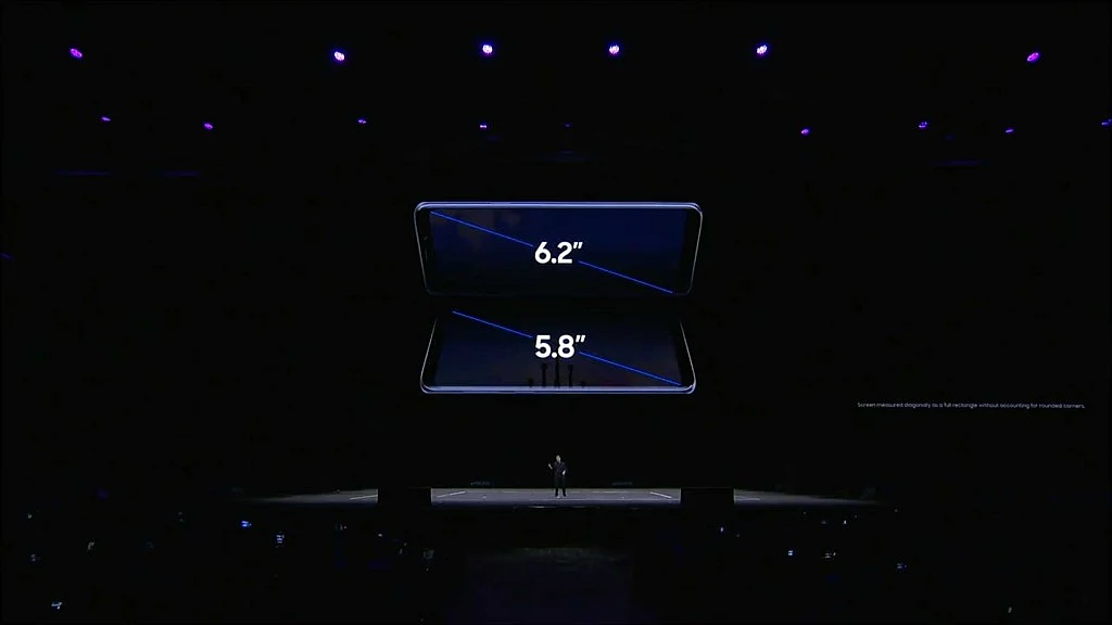 The new Galaxy phones come with quad HD display.