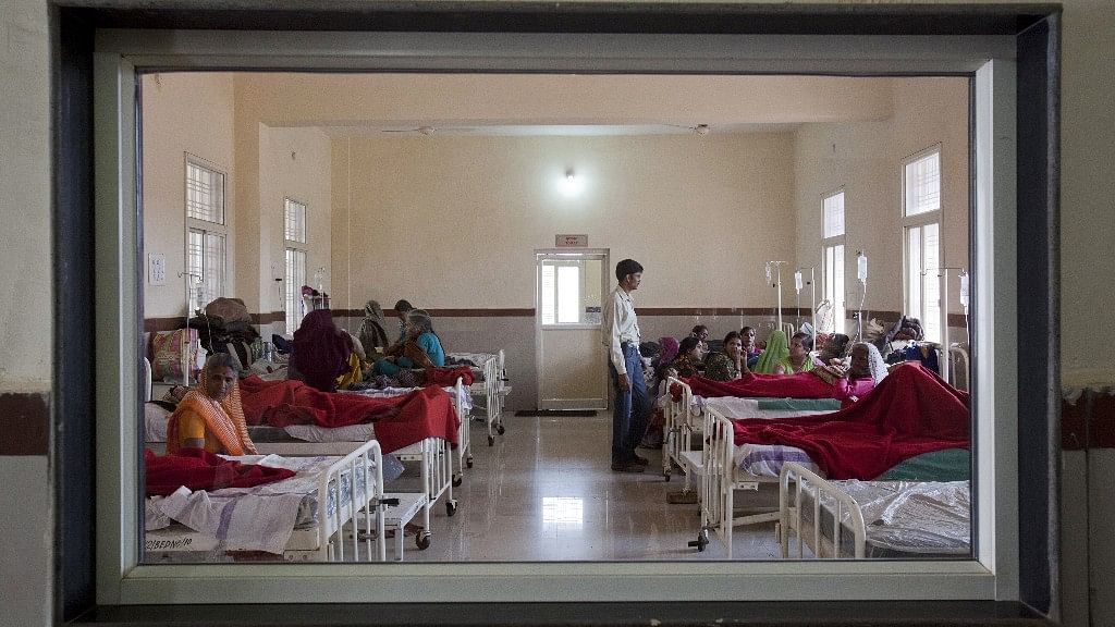 File image of a district hospital in Shivpuri, Madhya Pradesh.