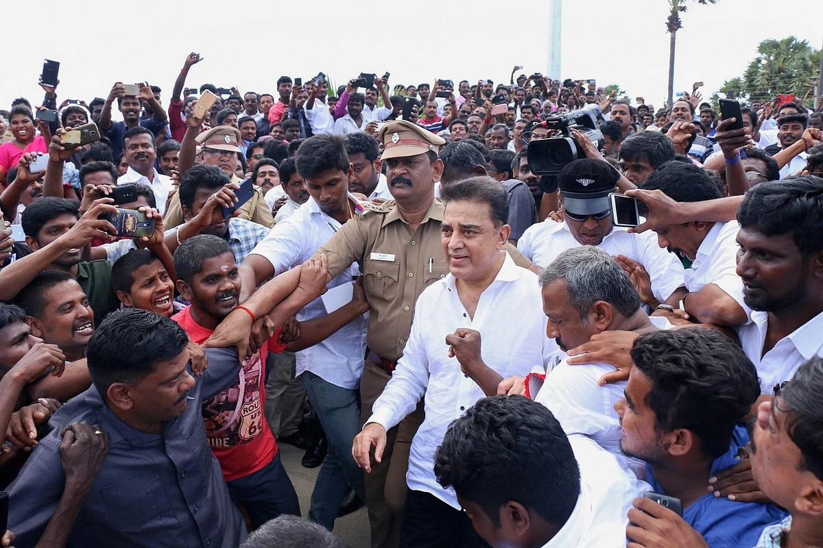 Kamal Haasan Takes the Political Plunge With ‘Makkal Needhi Maiam’