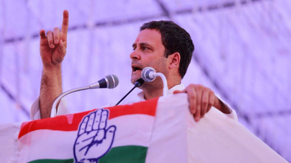 Congress President Rahul Gandhi.