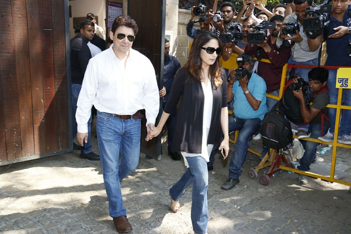 B-towners pay last respects to Sridevi at Anil Kapoor’s house.