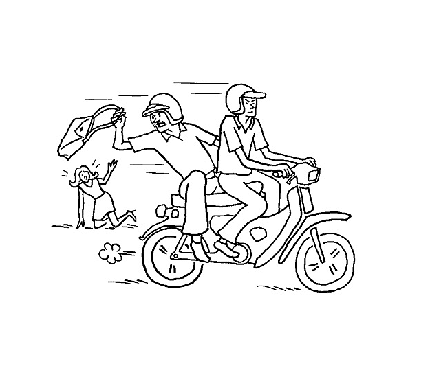 The chain-snatching incidents have been occurring on prime busy areas increasing concern among residents.