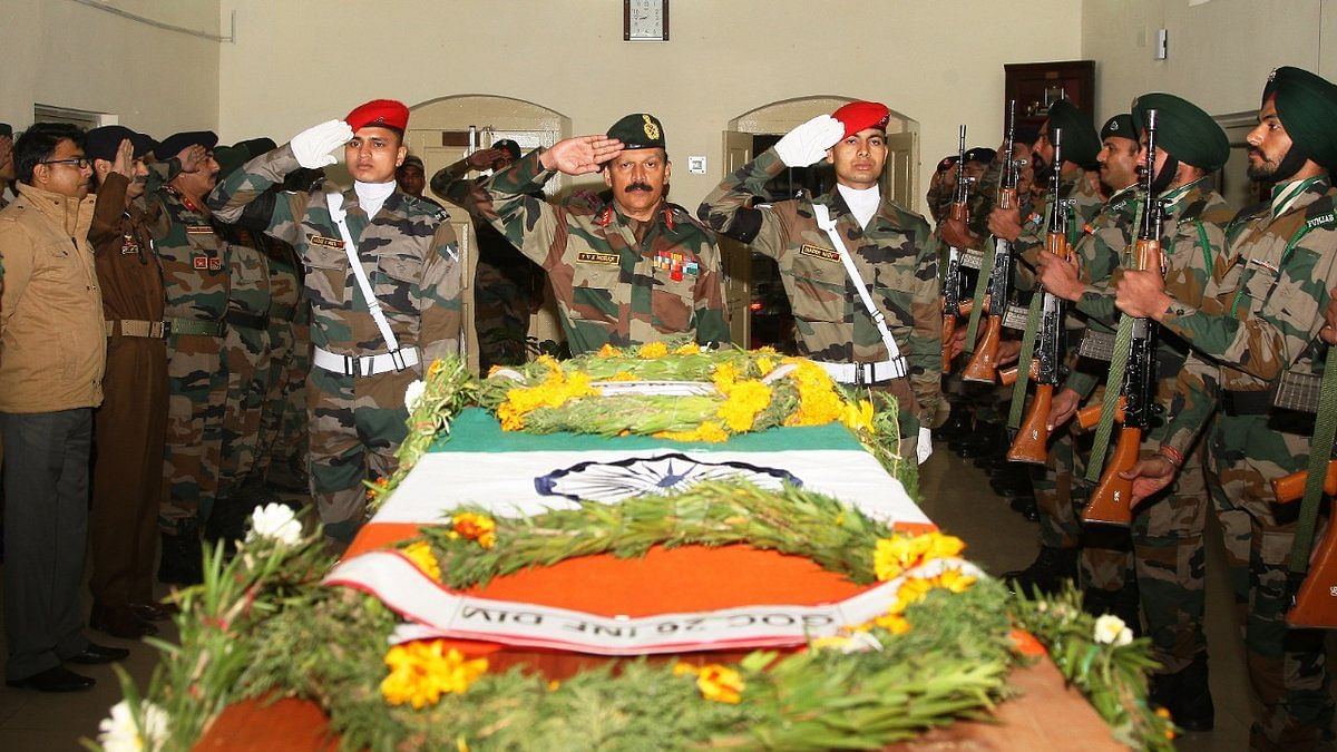 Wreath laying ceremony for Martyr Madan Lal Choudhary