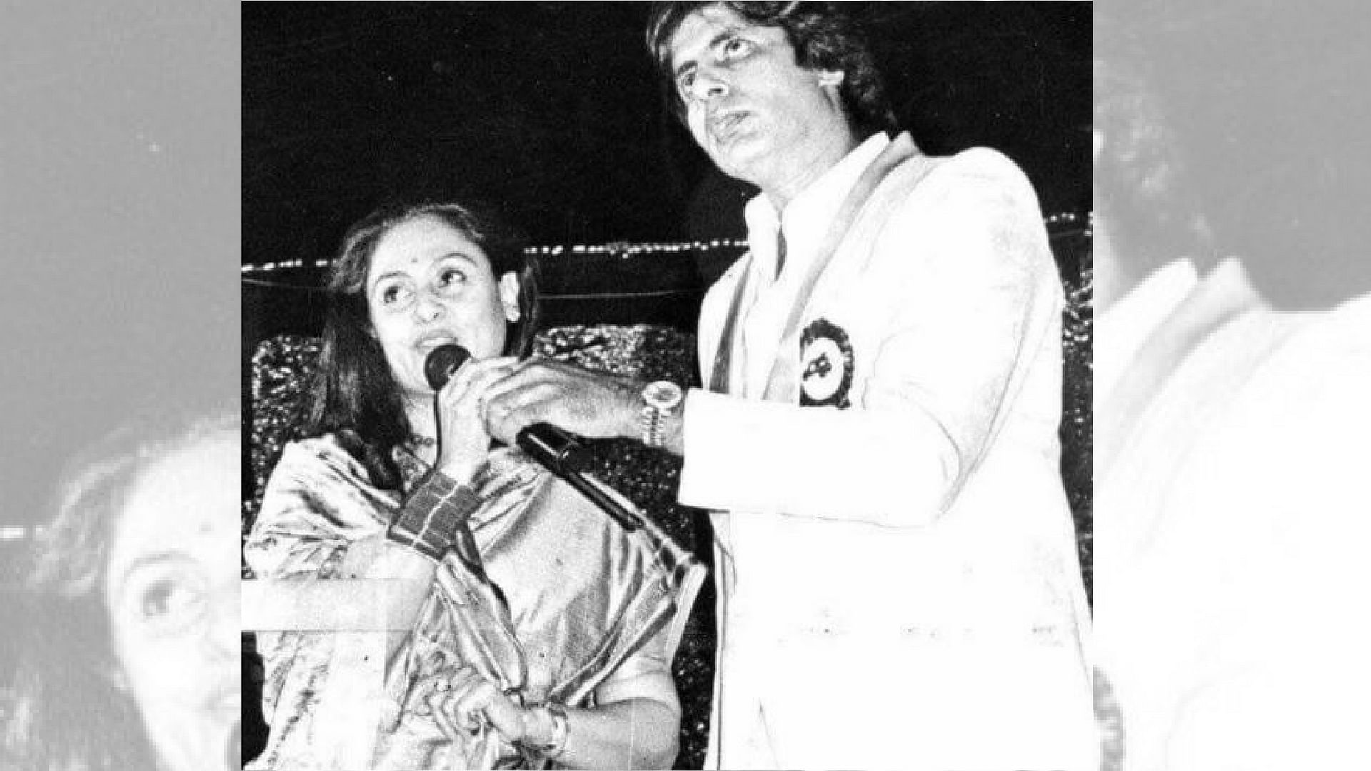 Amitabh Bachchan shares a memorable picture with wife Jaya  on Valentine’s Day.