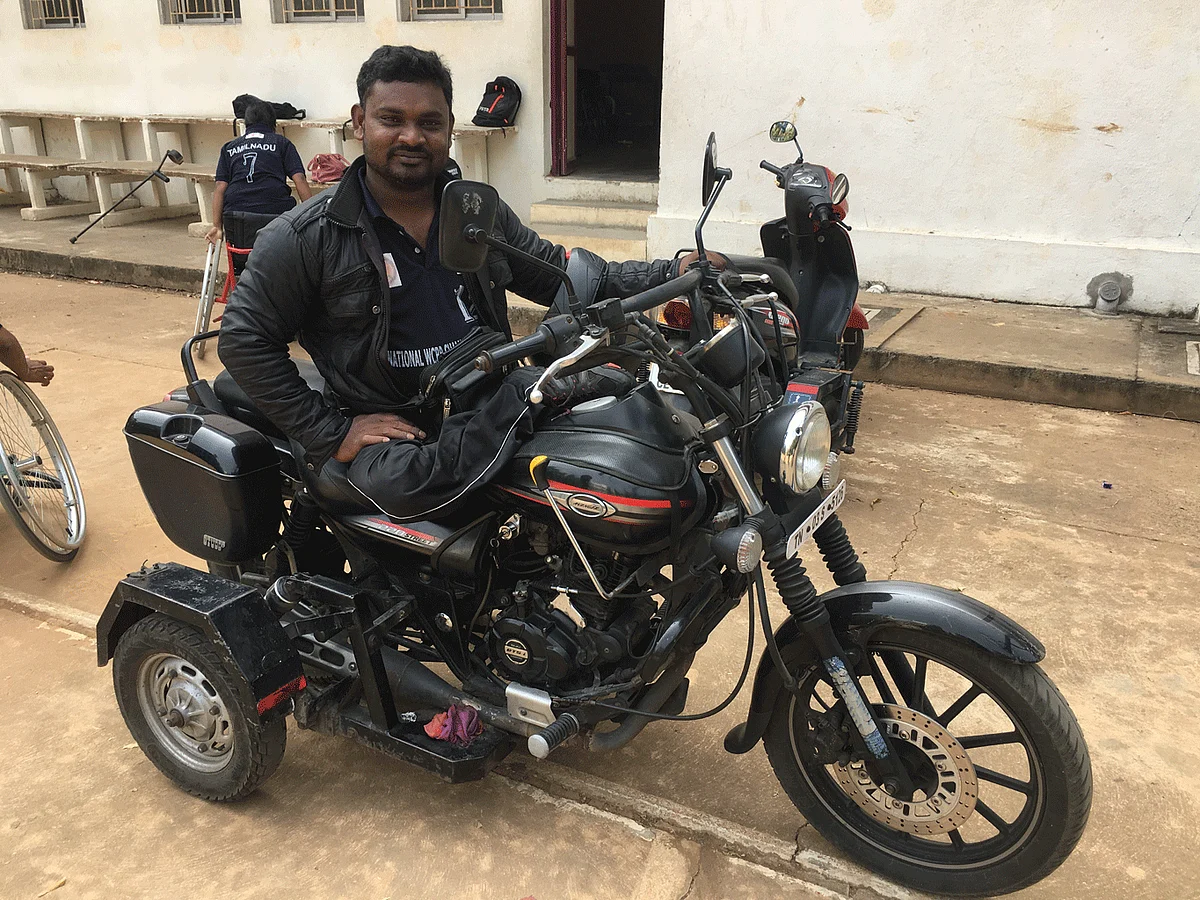 Prakash says nothing could stop him from being the bike fanatic that he is. 