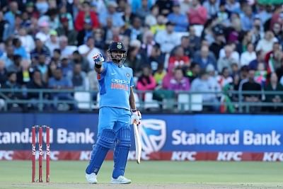 Cape Town: Suresh Raina of India during the 3rd T20I between South Africa and India at the Newlands Cricket Ground in Cape Town, South Africa on Feb 24, 2018. (Photo: BCCI/IANS) (Credit Mandatory)