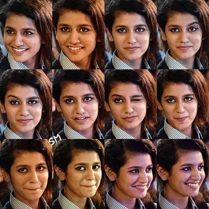 Priya Varrier’s viral expressions. 