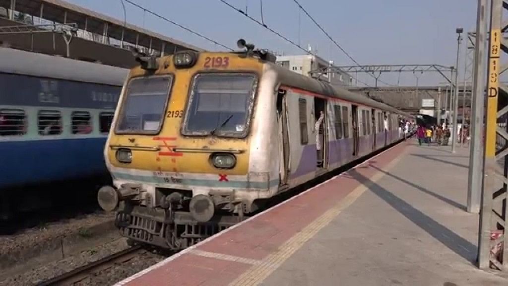 File image of a Mumbai local train.&nbsp;