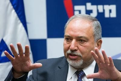 Israeli far-right lawmaker Avigdor Liberman. (Xinhua/JINI/IANS)