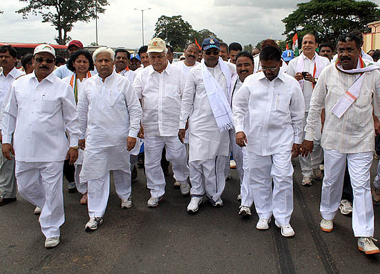 The padayatra led by the BJP’s Hindutva leaders  will be against the attack on BJP workers. 