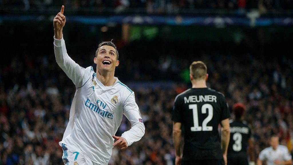 Ronaldo increased his Champions League tally with Madrid to 101 goals in 95 matches.