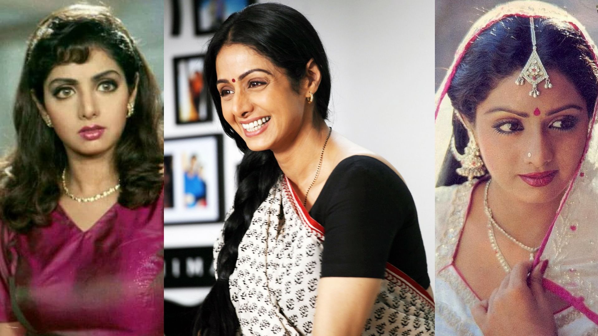 Sridevi in different characters.&nbsp;