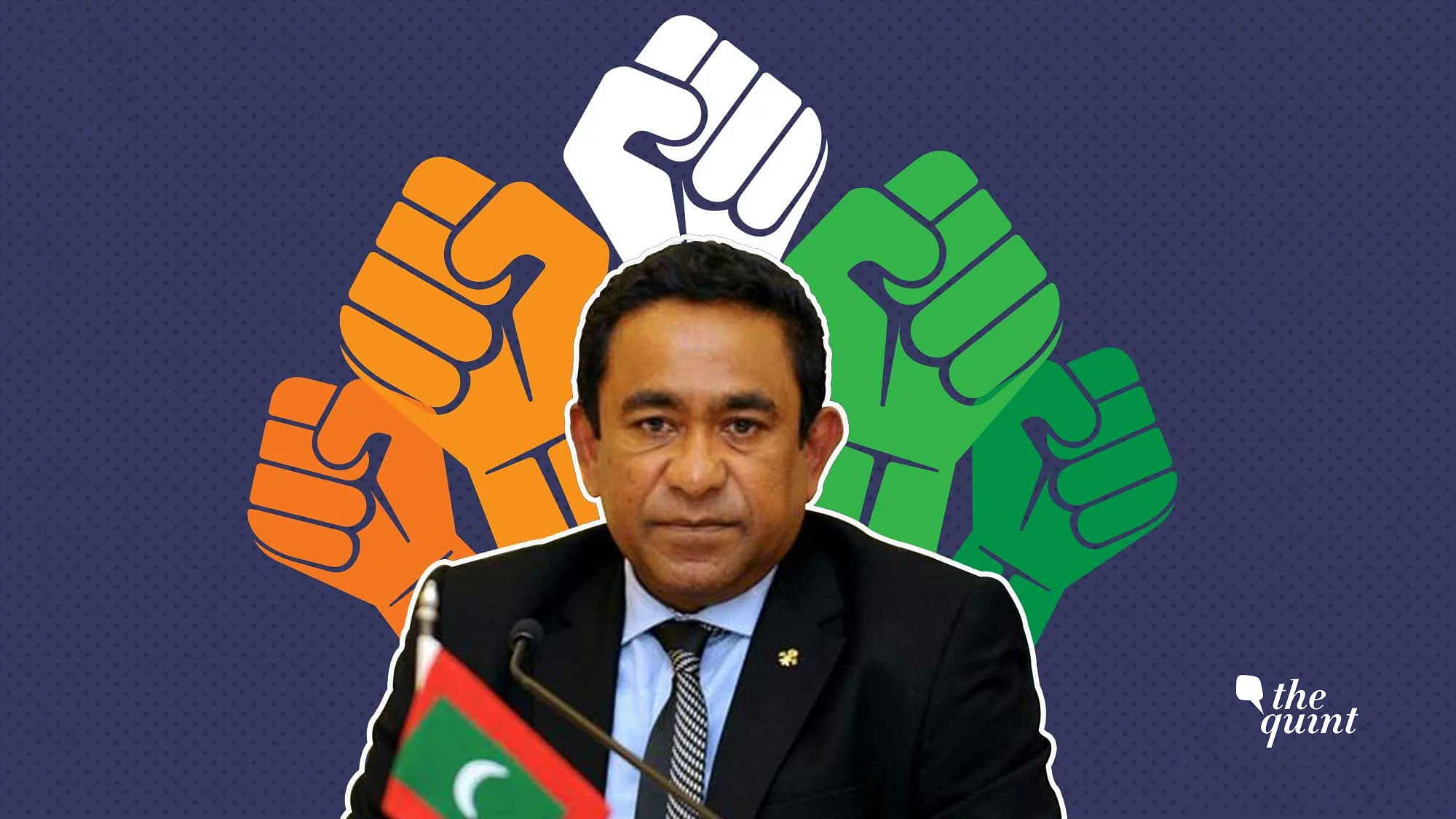 Image of Maldives President Abdulla Yameen, used for representational purposes.