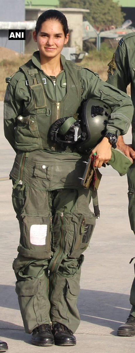 Chaturvedi became the first Indian woman to fly a fighter aircraft solo when she flew a MiG-21 bison.