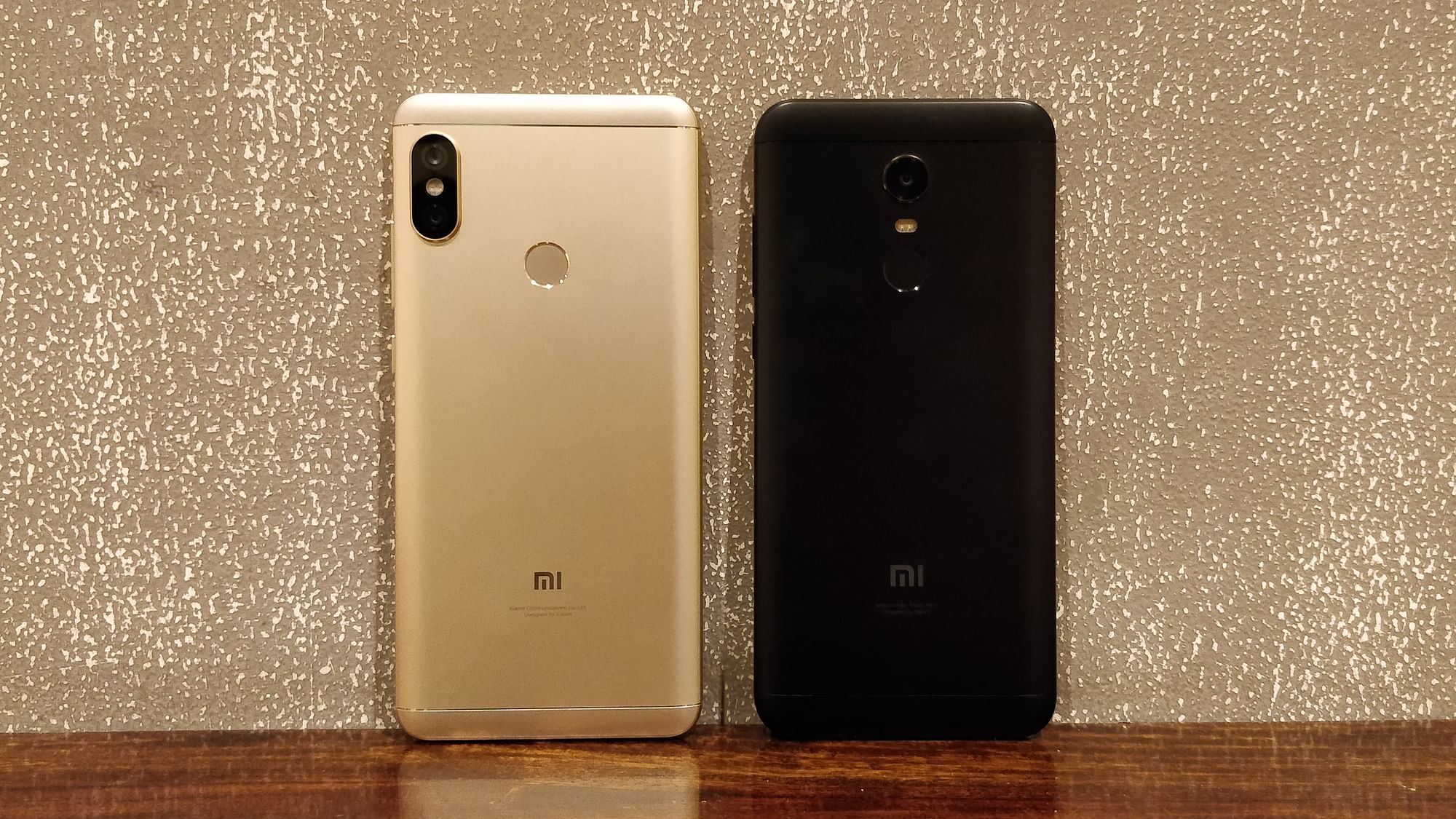 Both the Redmi phones come with full metal design