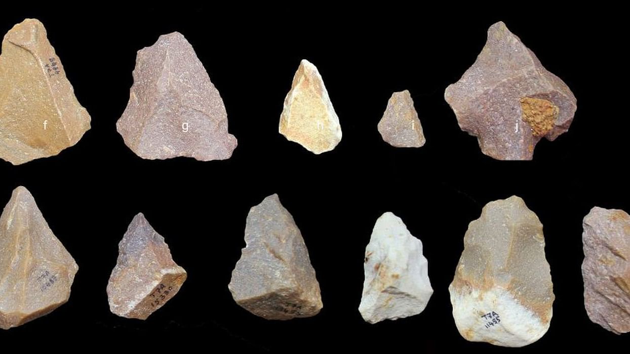 Middle Palaeolithic tools found at Attirampakkam.