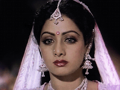 Sridevi was known for her expressive eyes and facial expressions and her dancing & acting skills and so on. 