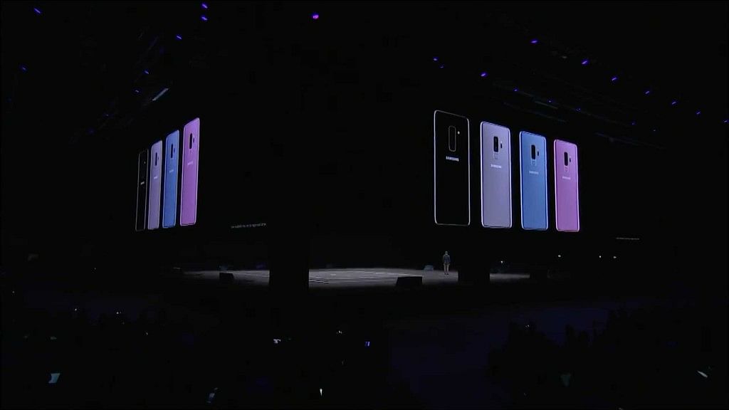 New Samsung Galaxy S9 and S9+ unveiled at the Mobile World Congress in Barcelona. Here’s the first look.